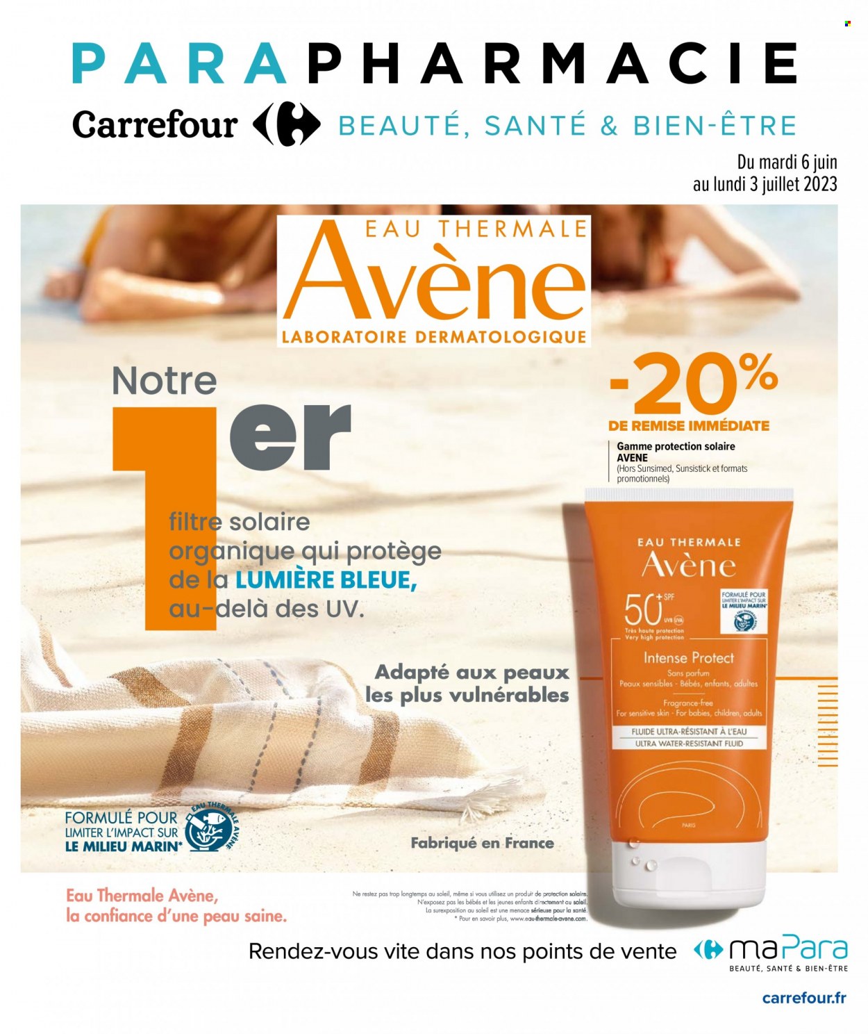 Catalogue Carrefour Hypermarchés - 06.06.2023 - 03.07.2023. 