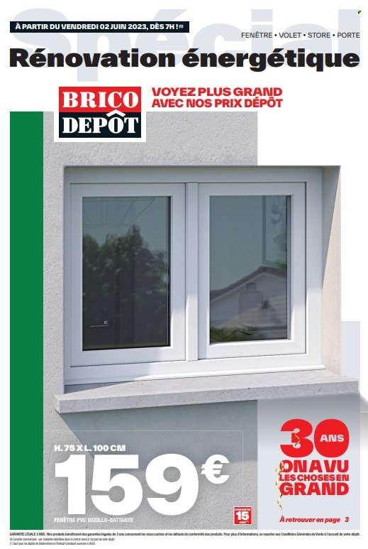 Catalogue Brico Dépôt - 02.06.2023 - 23.06.2023. 