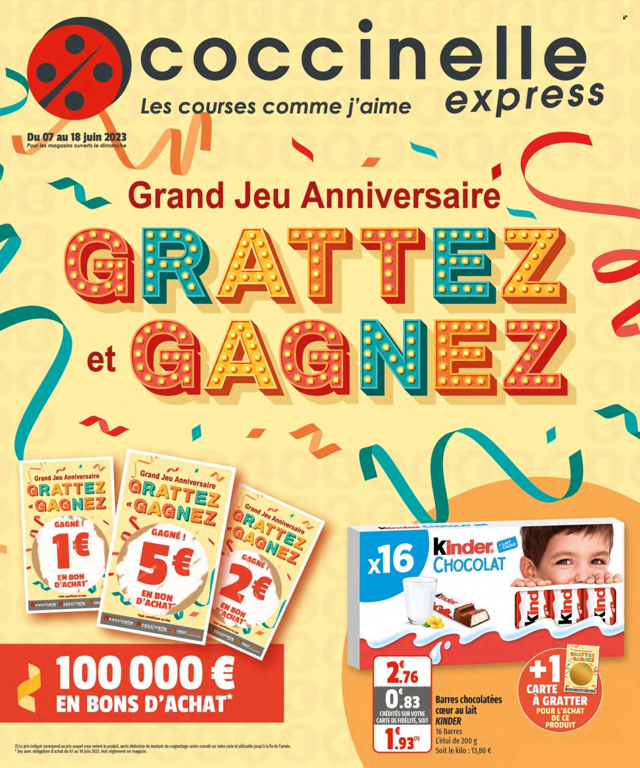 Catalogue Coccinelle Express - 07.06.2023 - 18.06.2023. 