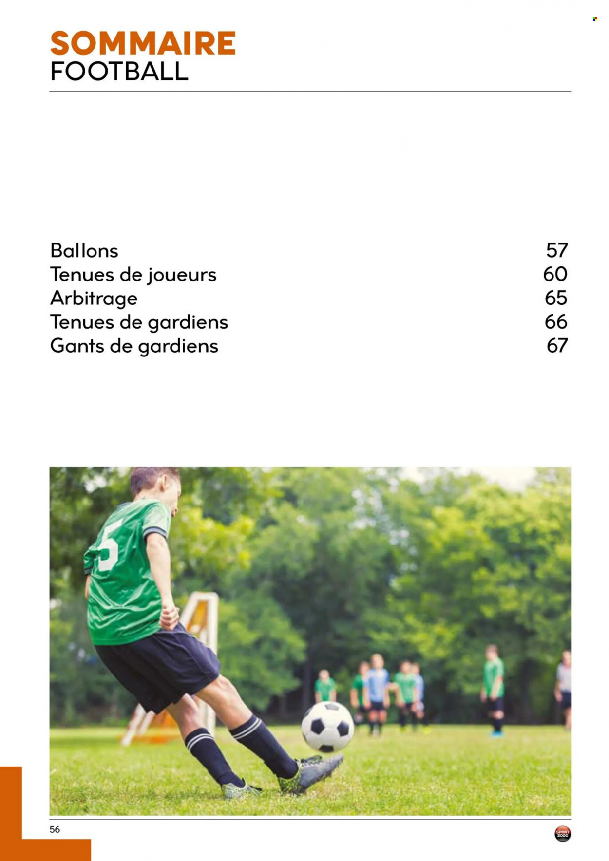 Catalogue Sport 2000. Page 56.