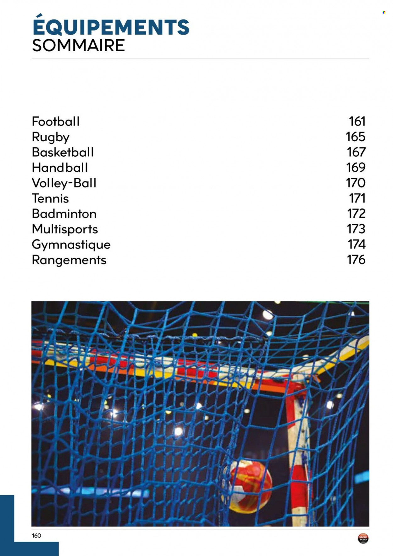 Catalogue Sport 2000. Page 160.