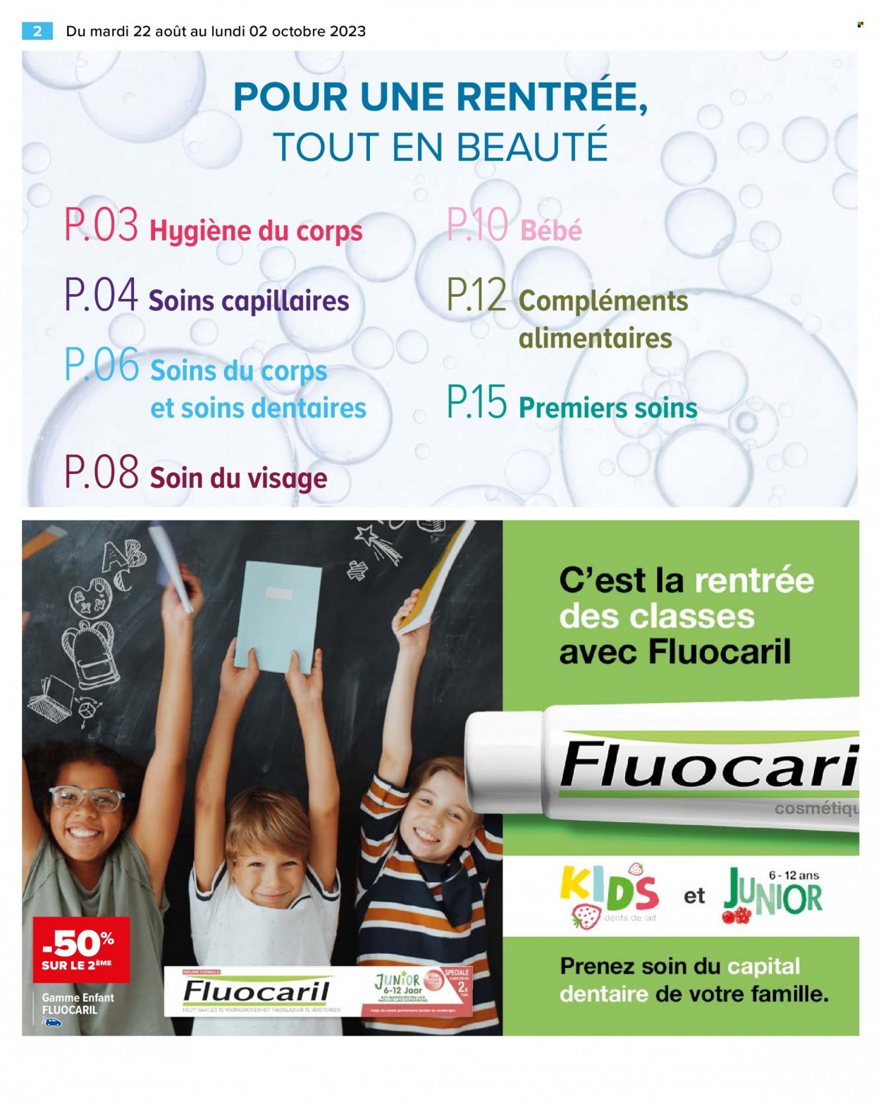 Catalogue Carrefour Hypermarchés - 22.08.2023 - 02.10.2023. Page 2.