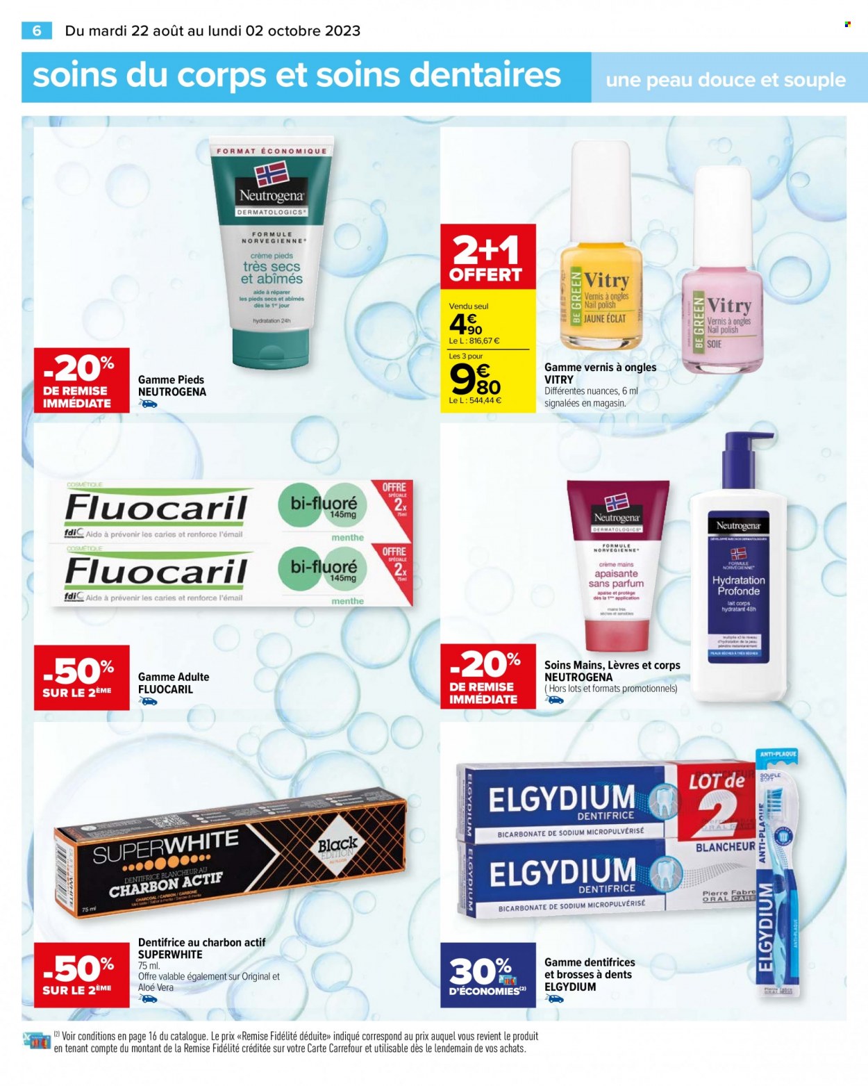 Catalogue Carrefour Hypermarchés - 22.08.2023 - 02.10.2023. Page 6.