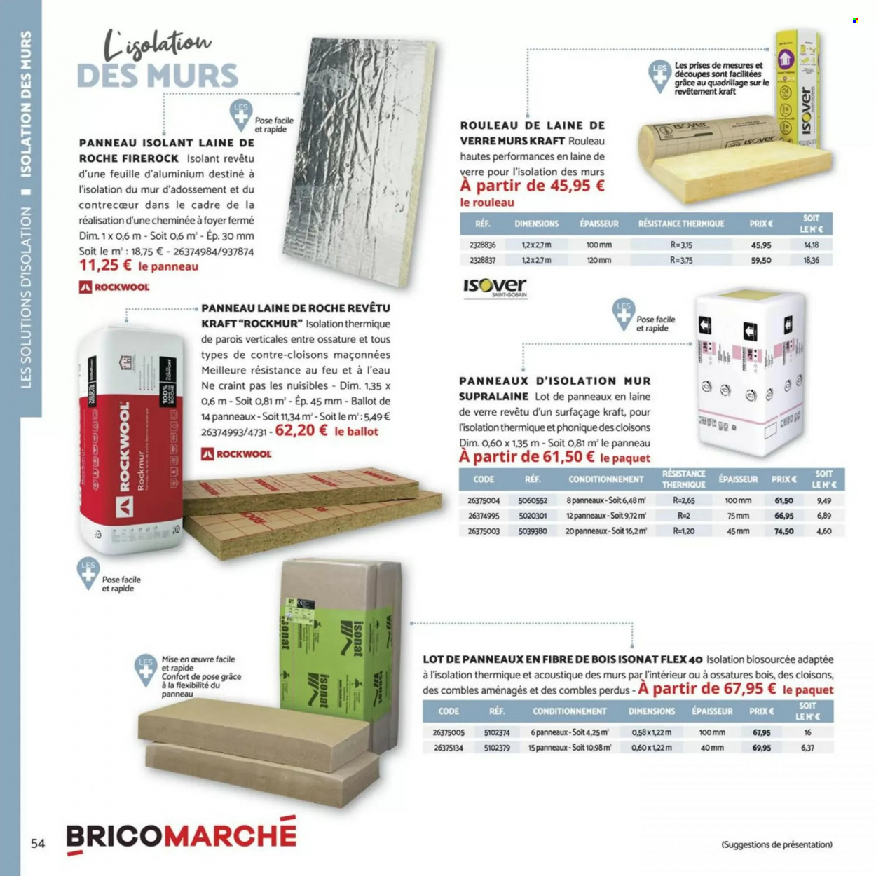 Catalogue Bricomarché - 07.09.2023 - 31.10.2023. Page 54.