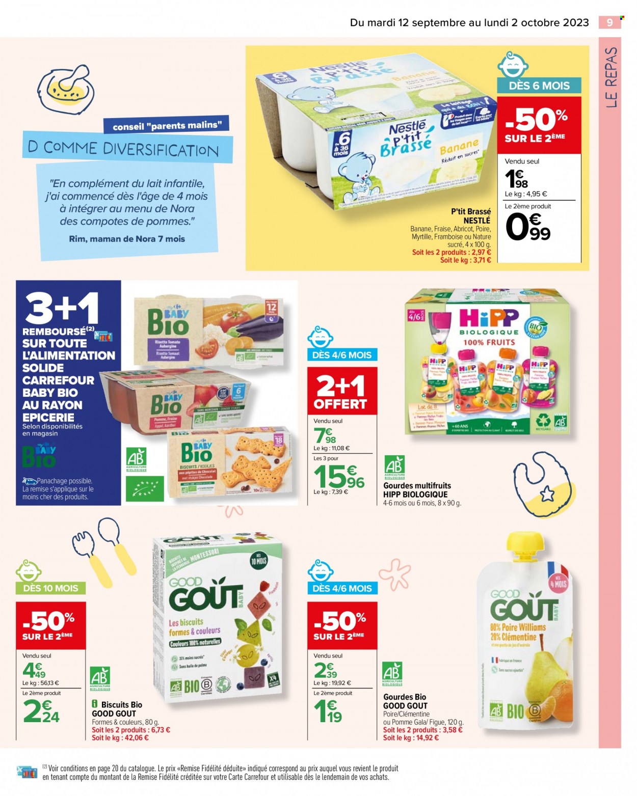 Catalogue Carrefour Hypermarchés - 12.09.2023 - 02.10.2023. Page 9.