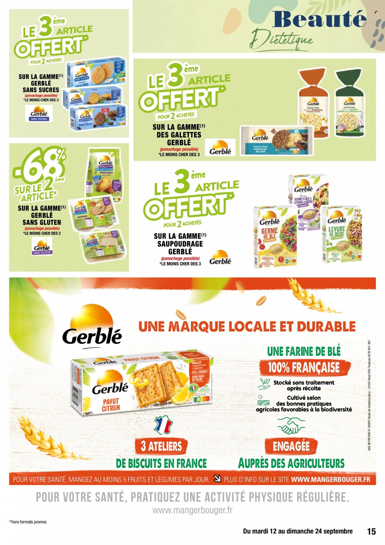 Catalogue Migros France - 12.09.2023 - 24.09.2023. Page 15.