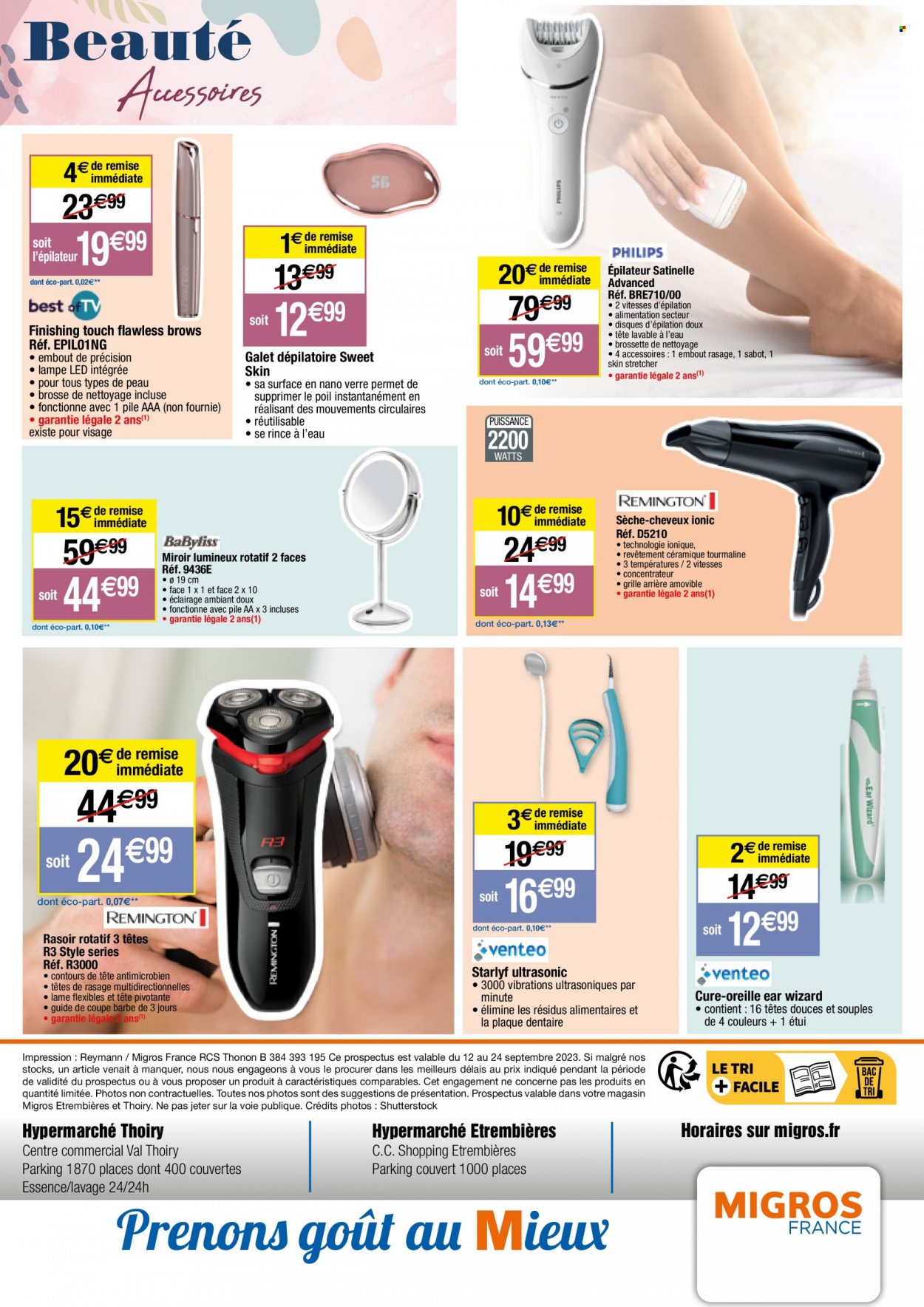 Catalogue Migros France - 12.09.2023 - 24.09.2023. Page 16.