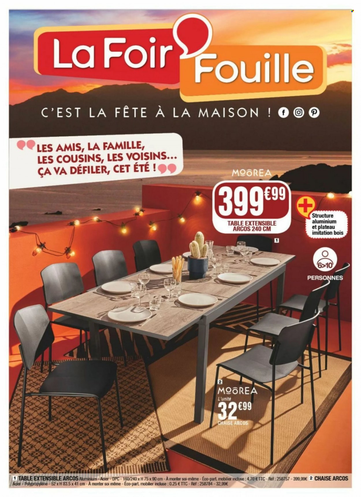 Catalogue La Foir'Fouille. Page 1.
