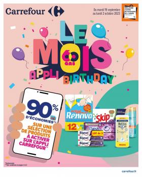 Carrefour Hypermarchés - LE MOIS APPLI BIRTHDAY