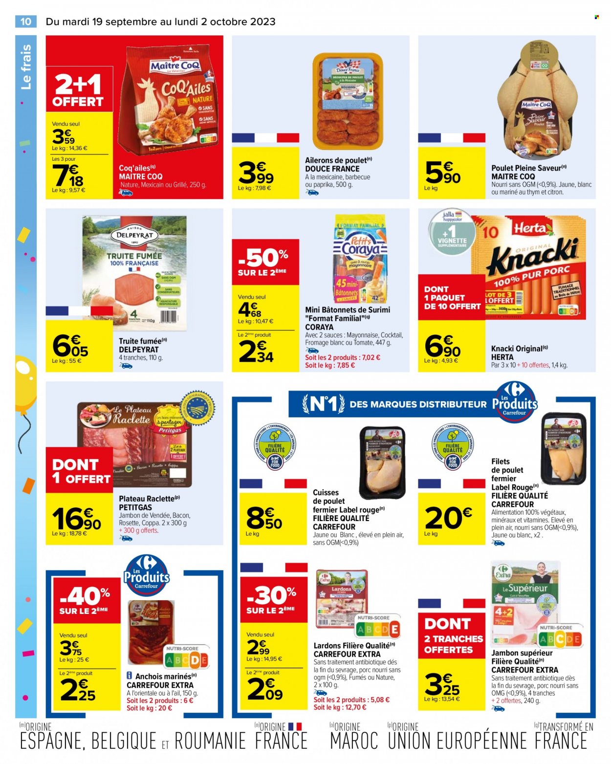 Catalogue Carrefour Hypermarchés - 19.09.2023 - 02.10.2023. Page 12.