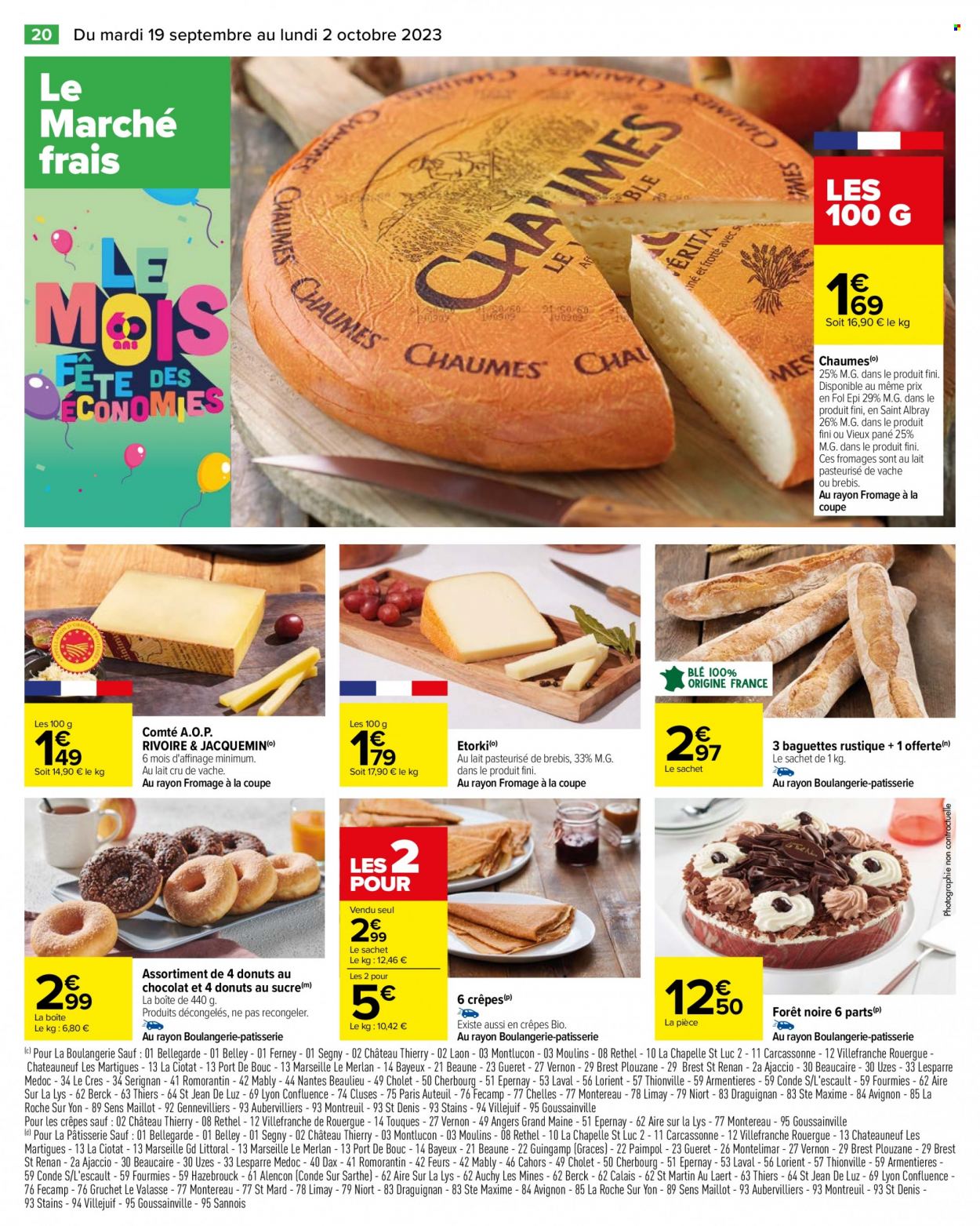 Catalogue Carrefour Hypermarchés - 19.09.2023 - 02.10.2023. Page 22.