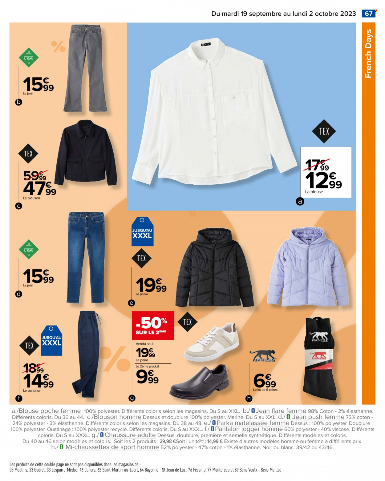 Catalogue Carrefour Hypermarchés - 19.09.2023 - 02.10.2023. Page 69.