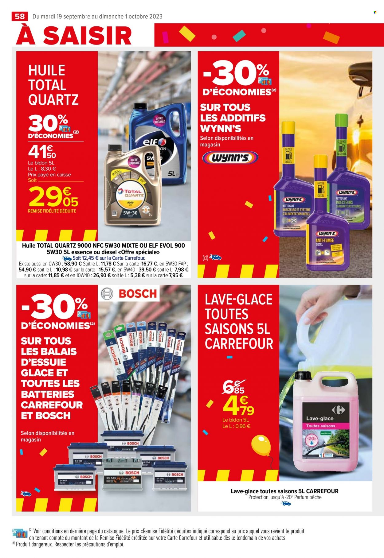Catalogue Carrefour Market - 19.09.2023 - 01.10.2023. Page 62.