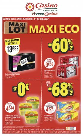 Casino Supermarchés - MAXI LOT MAXI ECO