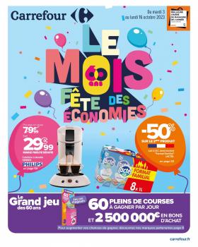 Carrefour Hypermarchés - LE MOIS 60 ANS, FÊTE DES ÉC