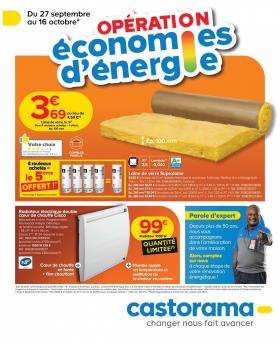 Castorama - OPÉRATION économes d'énergie