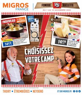 Migros France - Fondue vs Raclette