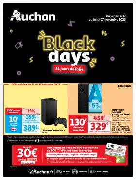 Auchan - Black days : 11 jours de folie