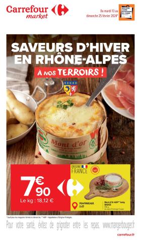 Carrefour Market - Saveurs d'hiver en Rhône-Alpes