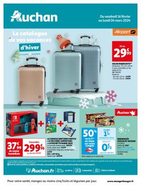 Auchan - Le catalogue de vos vacances d'hiver !        