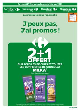 Carrefour - J'peux pas, j'ai promos du 27 février au dimanche 10 mars 2024 !