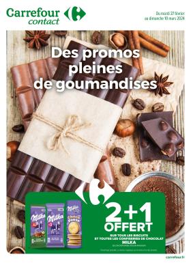 Carrefour Contact - Des promos pleines de gourmandises