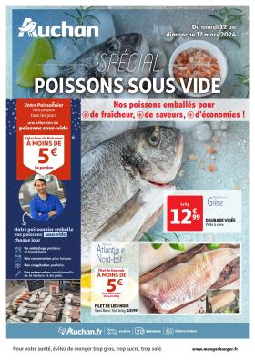 Auchan - Testez le poisson sous vide