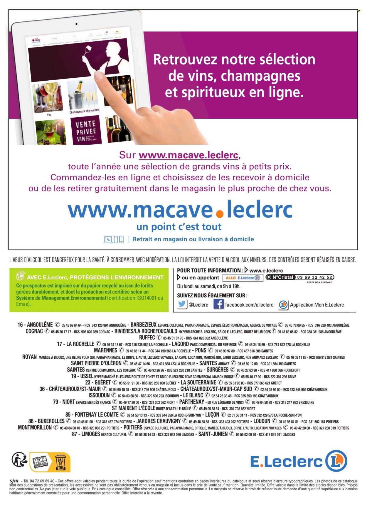 Catalogue E.Leclerc - 01.01.2024 - 31.12.2025. 