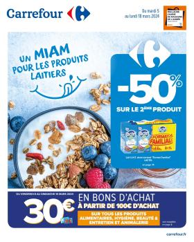 Carrefour Hypermarchés - Un MIAM pour les produits laitiers