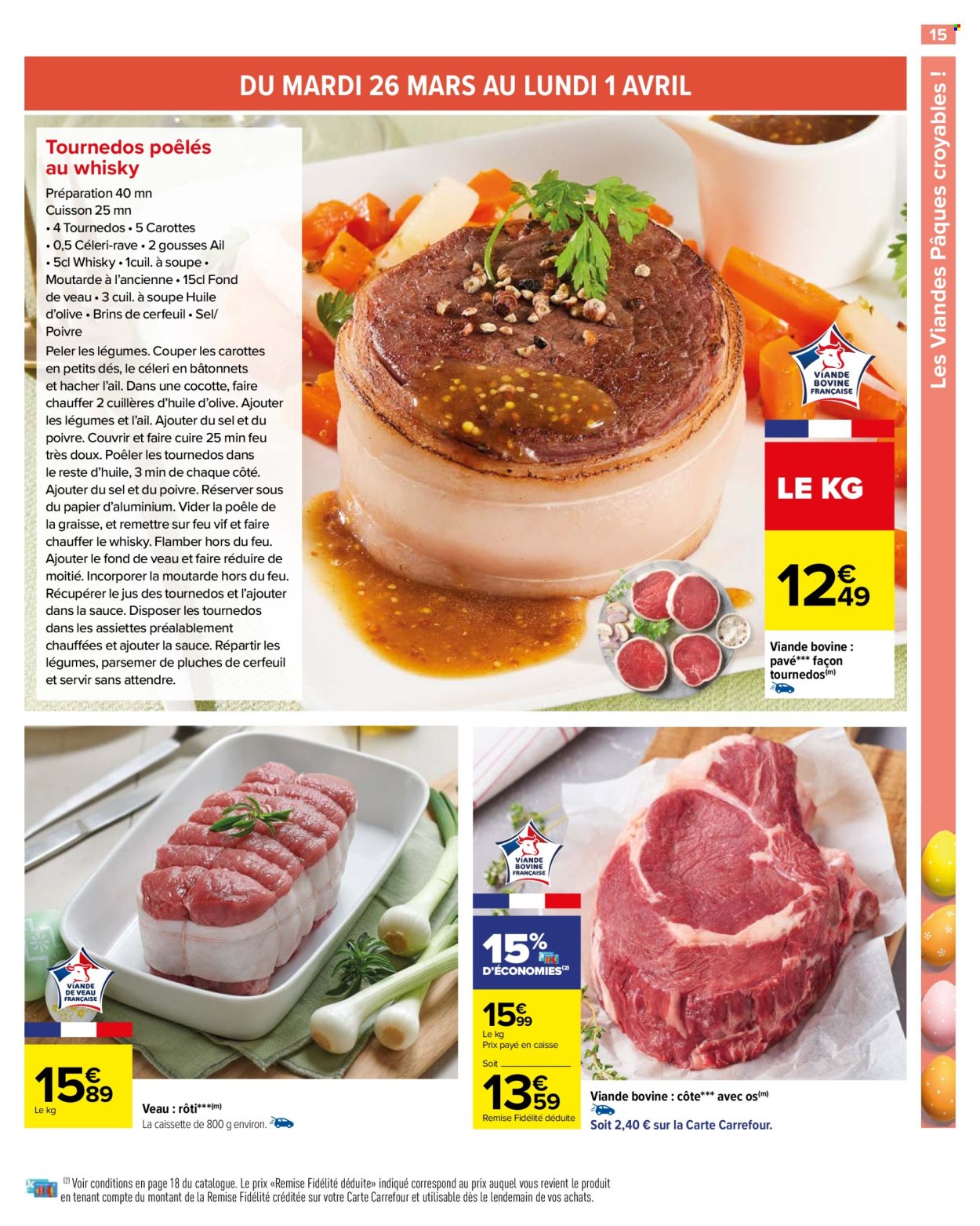 Catalogue Carrefour Hypermarchés - 22.03.2024 - 01.04.2024. 