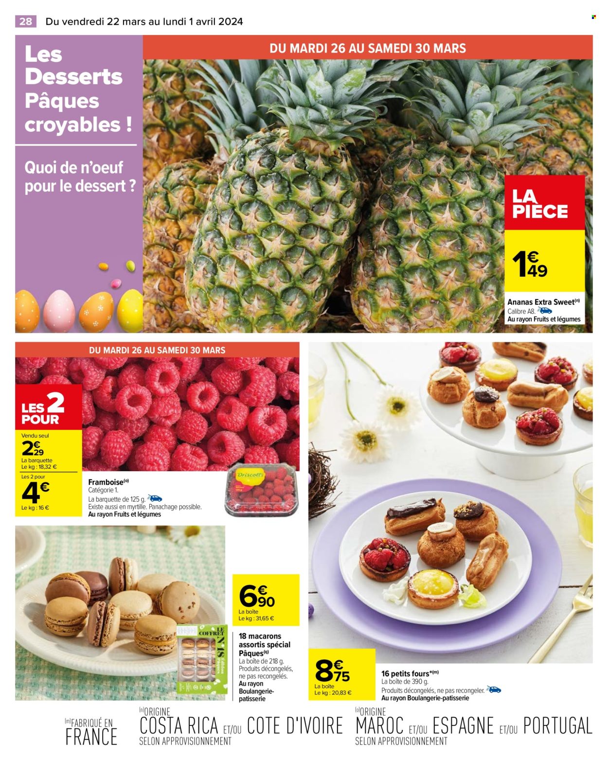 Catalogue Carrefour Hypermarchés - 22.03.2024 - 01.04.2024. 