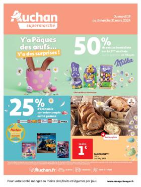 Auchan - Fondez pour Pâques dans votre super !
