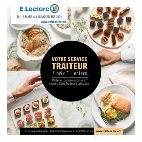 E.Leclerc - CARTE TRAITEUR SCADIF        