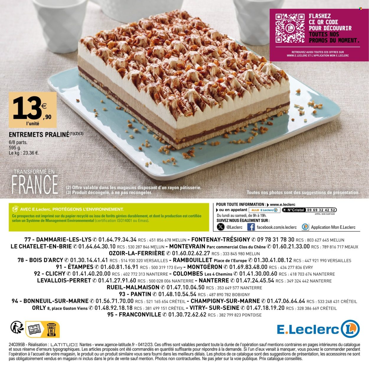 Catalogue E.Leclerc - 18.03.2024 - 18.11.2024. 