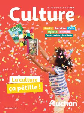 Auchan - Culture : Suivez le guide du printemps !        