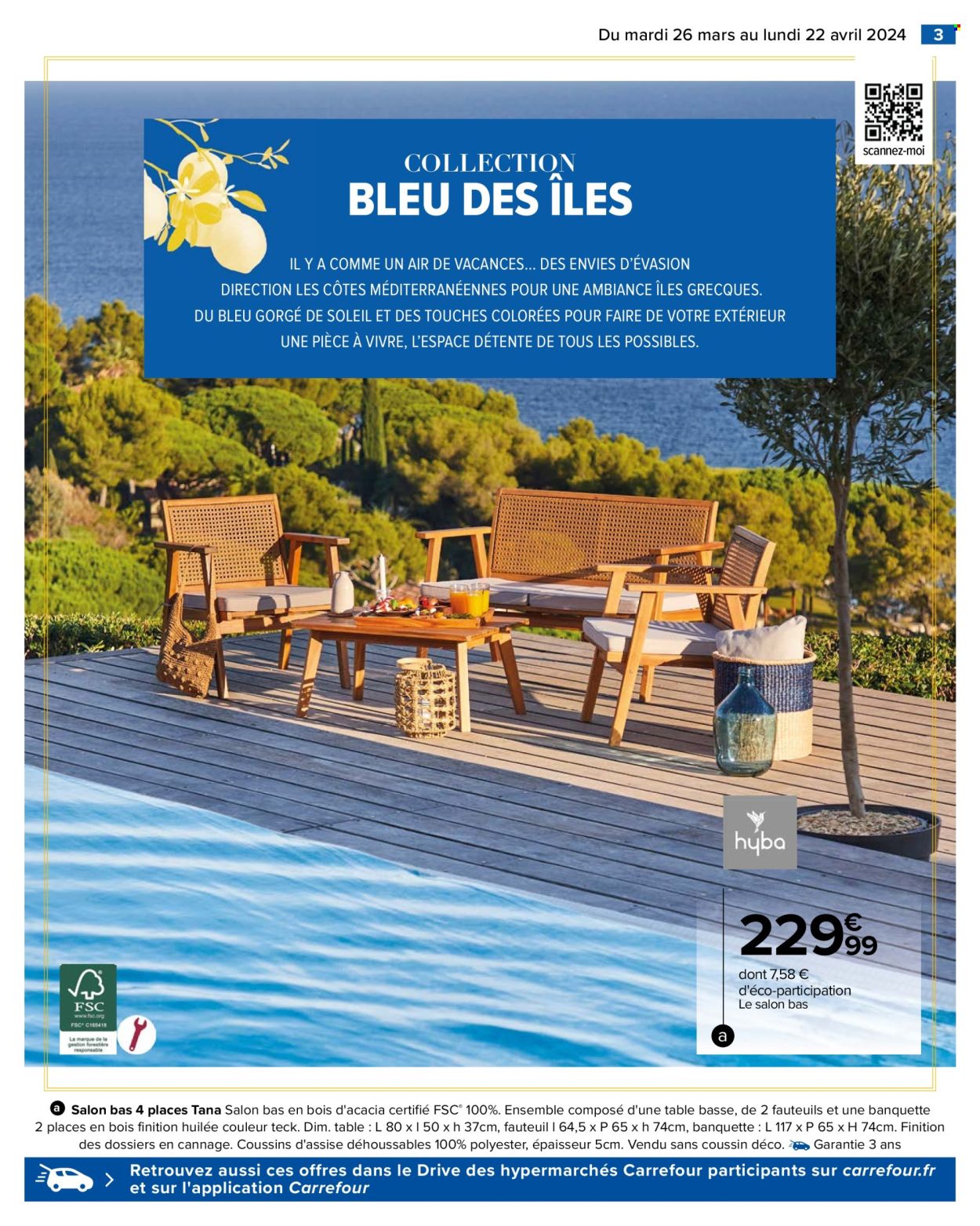 Catalogue Carrefour Hypermarchés - 26.03.2024 - 22.04.2024. 