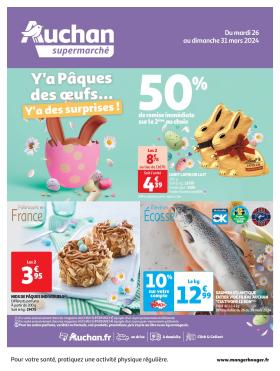 Auchan - Tout pour fêter Pâques dans votre super !