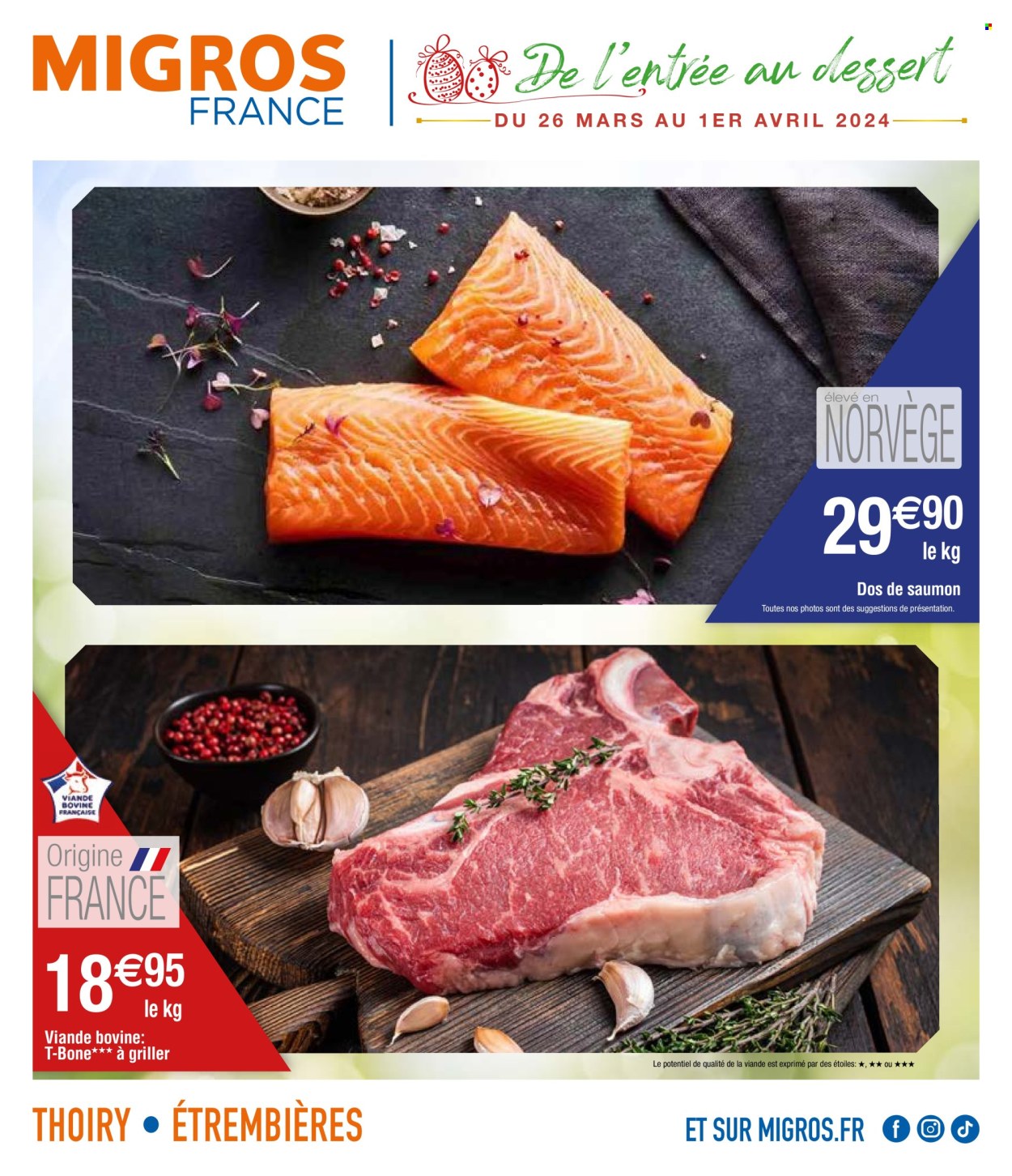 Catalogue Migros France - 26.03.2024 - 01.04.2024. 