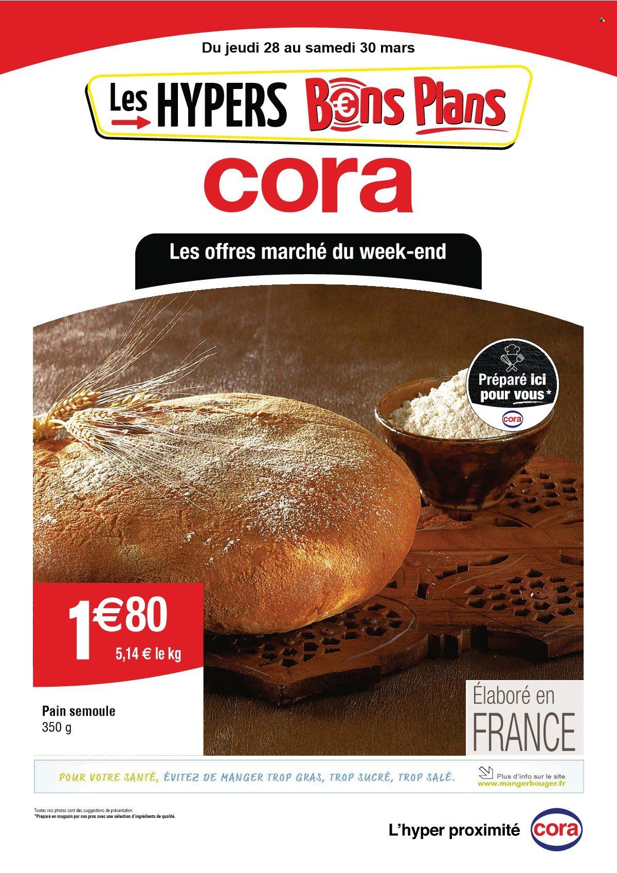 Catalogue Cora - 28.03.2024 - 30.03.2024. 