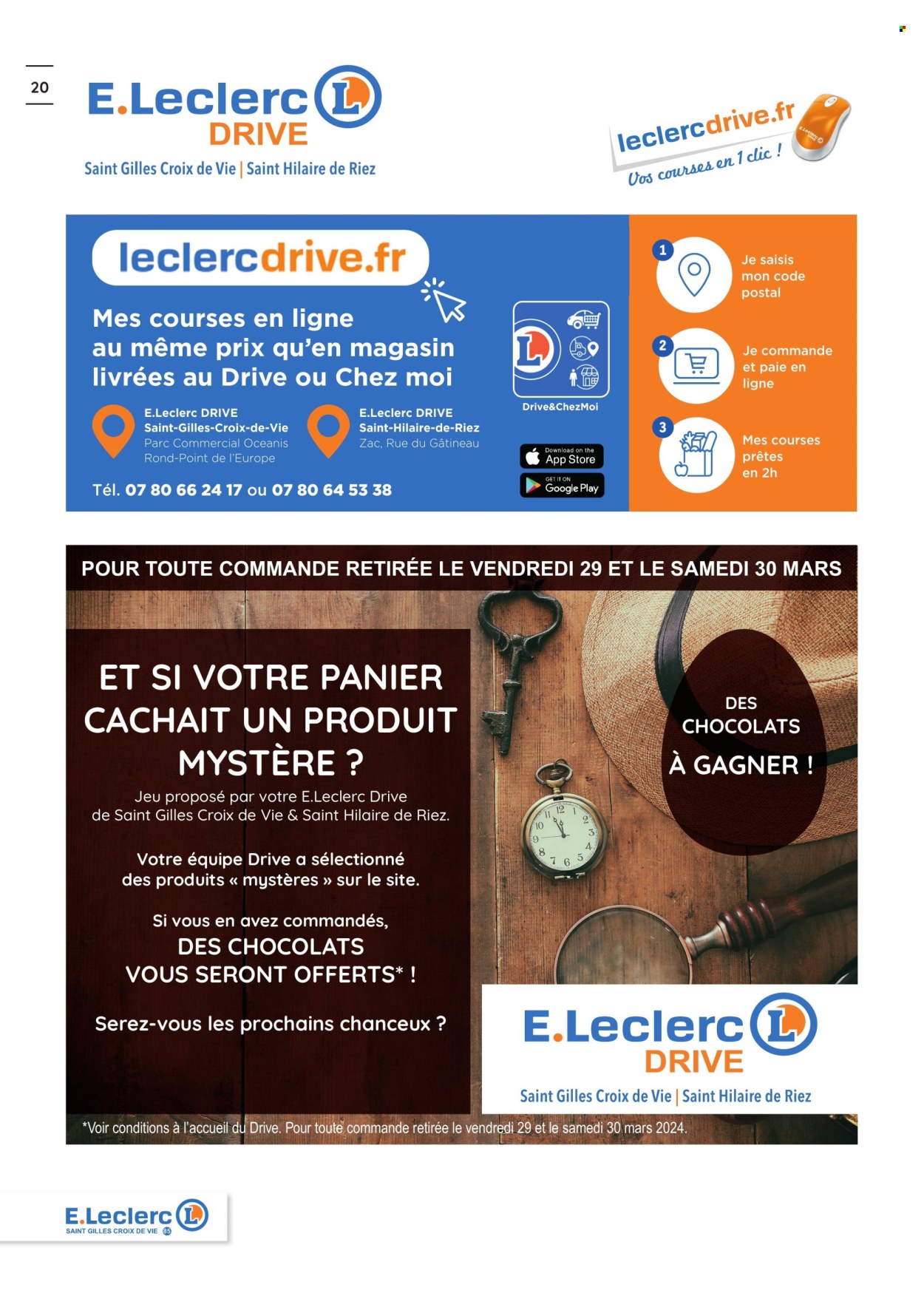 Catalogue E.Leclerc - 25.03.2024 - 06.04.2024. 