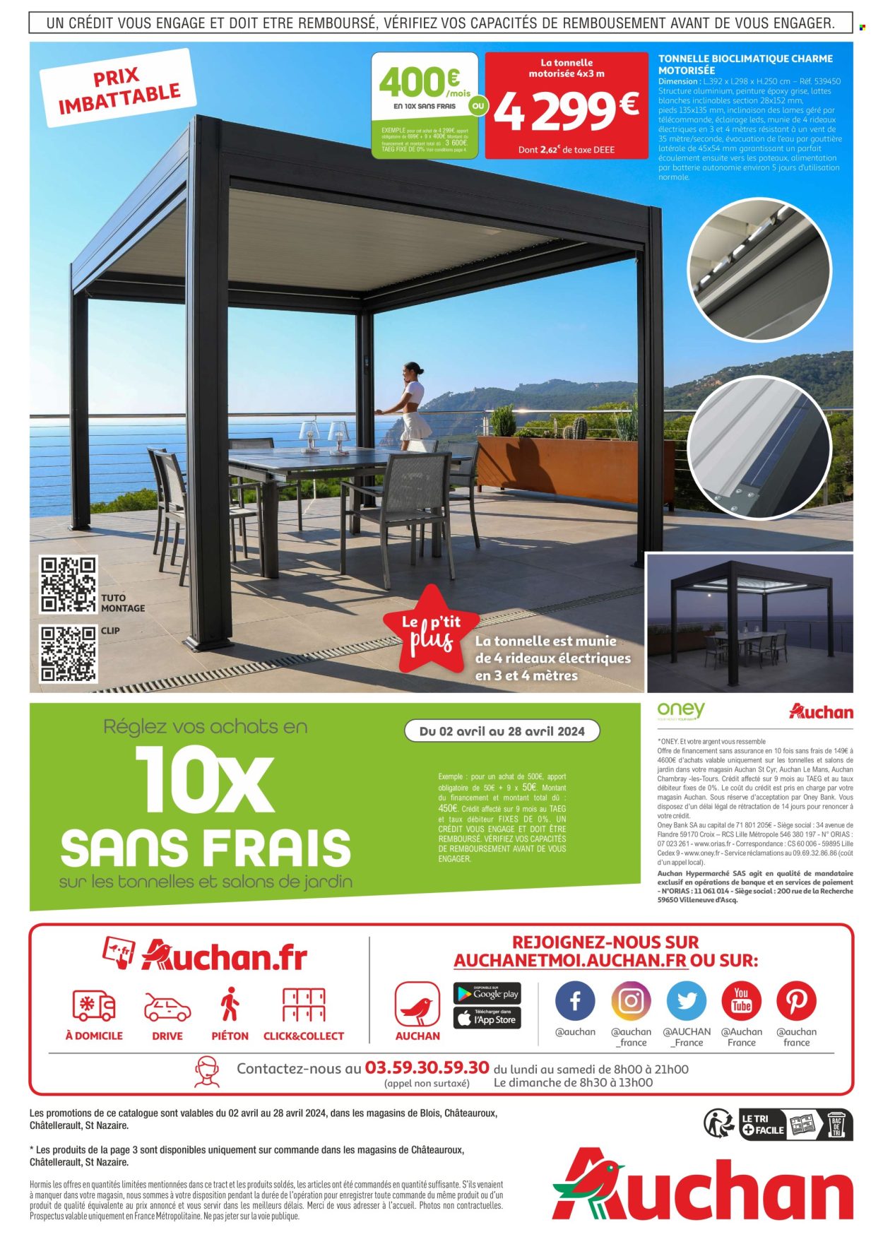 Catalogue Auchan - 02.04.2024 - 28.04.2024. 