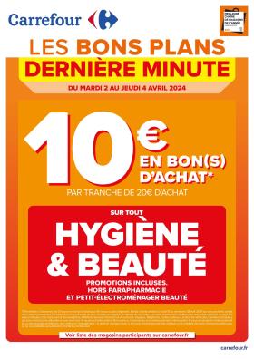 Carrefour Hypermarchés - Les Bons Plans de dernière minute