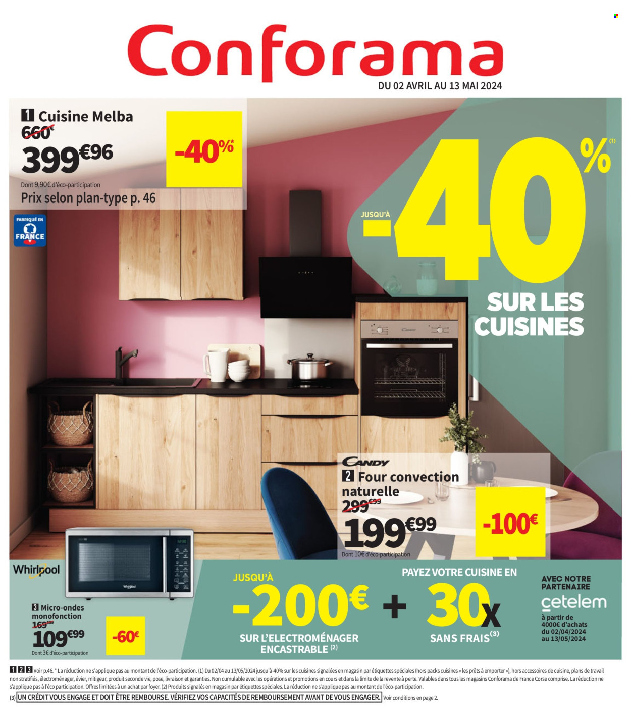 Catalogue Conforama - 02.04.2024 - 13.05.2024. 