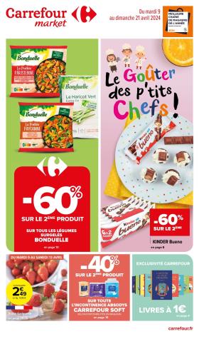 Carrefour Market - Le goûter des pt'tis chefs