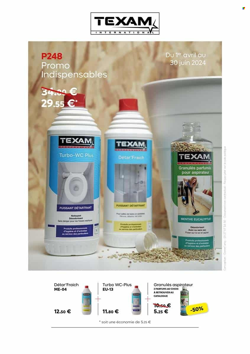 Catalogue TEXAM - 01.04.2024 - 30.06.2024. 