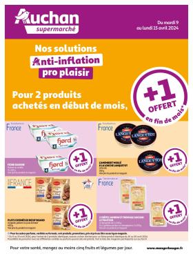 Auchan - Un produit offert en fin de mois !
