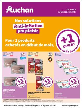 Auchan - Découvrez les produits offerts en fin de mois