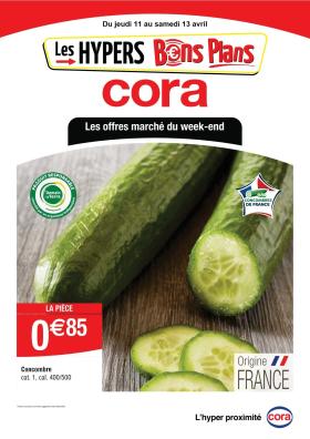 Cora - Les offres marché du weekend