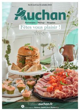Auchan - Guide traiteur : épatez vos convives !