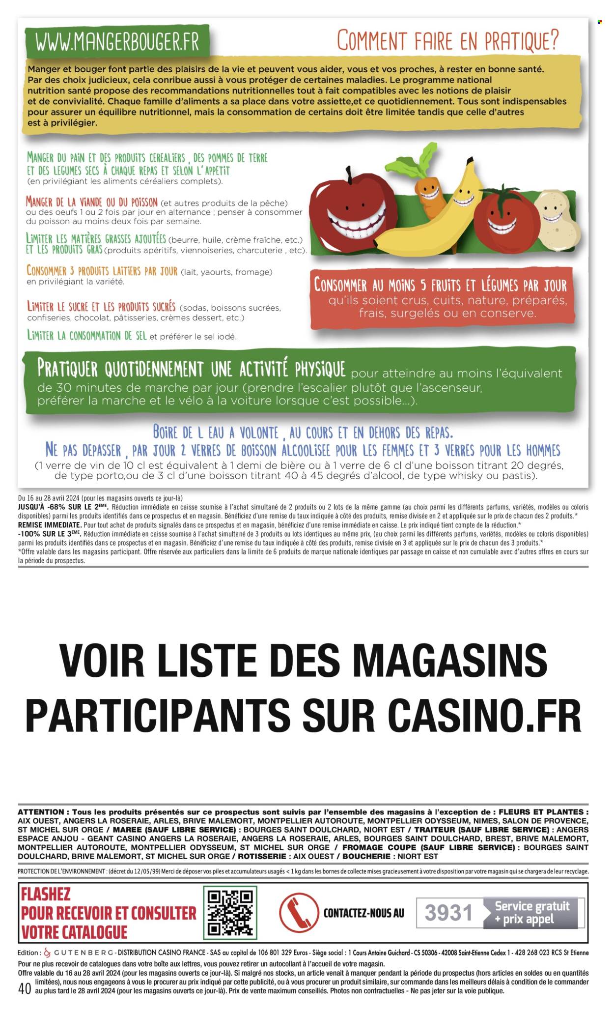 Catalogue Casino hyperFrais - 16.04.2024 - 28.04.2024. 